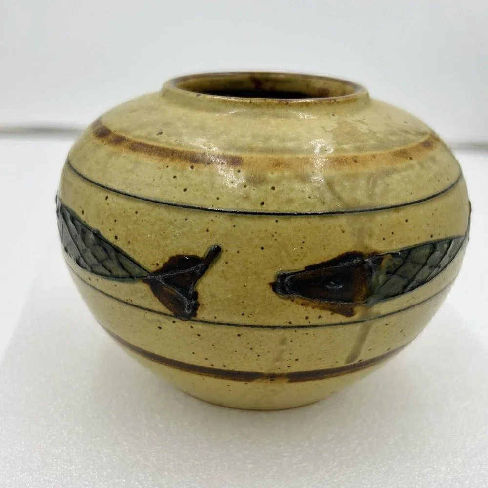 Unmarked stoneware pottery